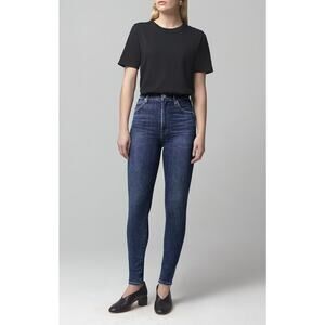 Citizens of Humanity COH Chrissy uber high rise skinny jeans premium vintage